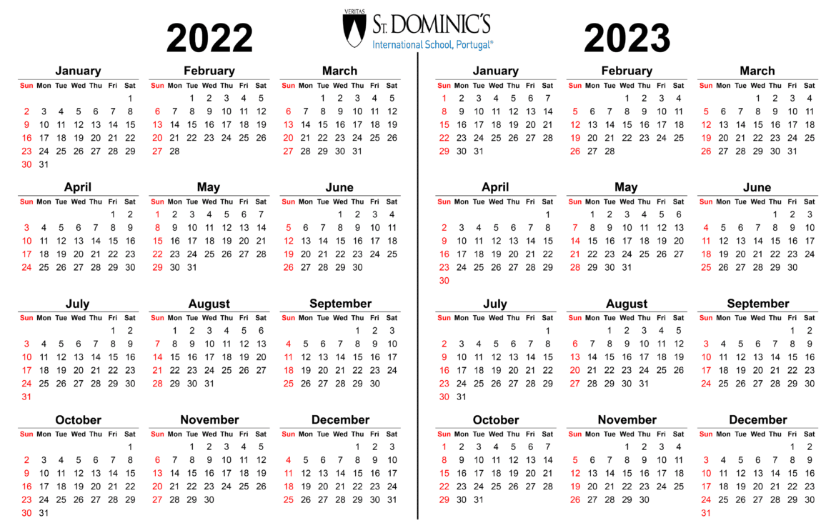 Calendar & Term Dates St. Dominic's